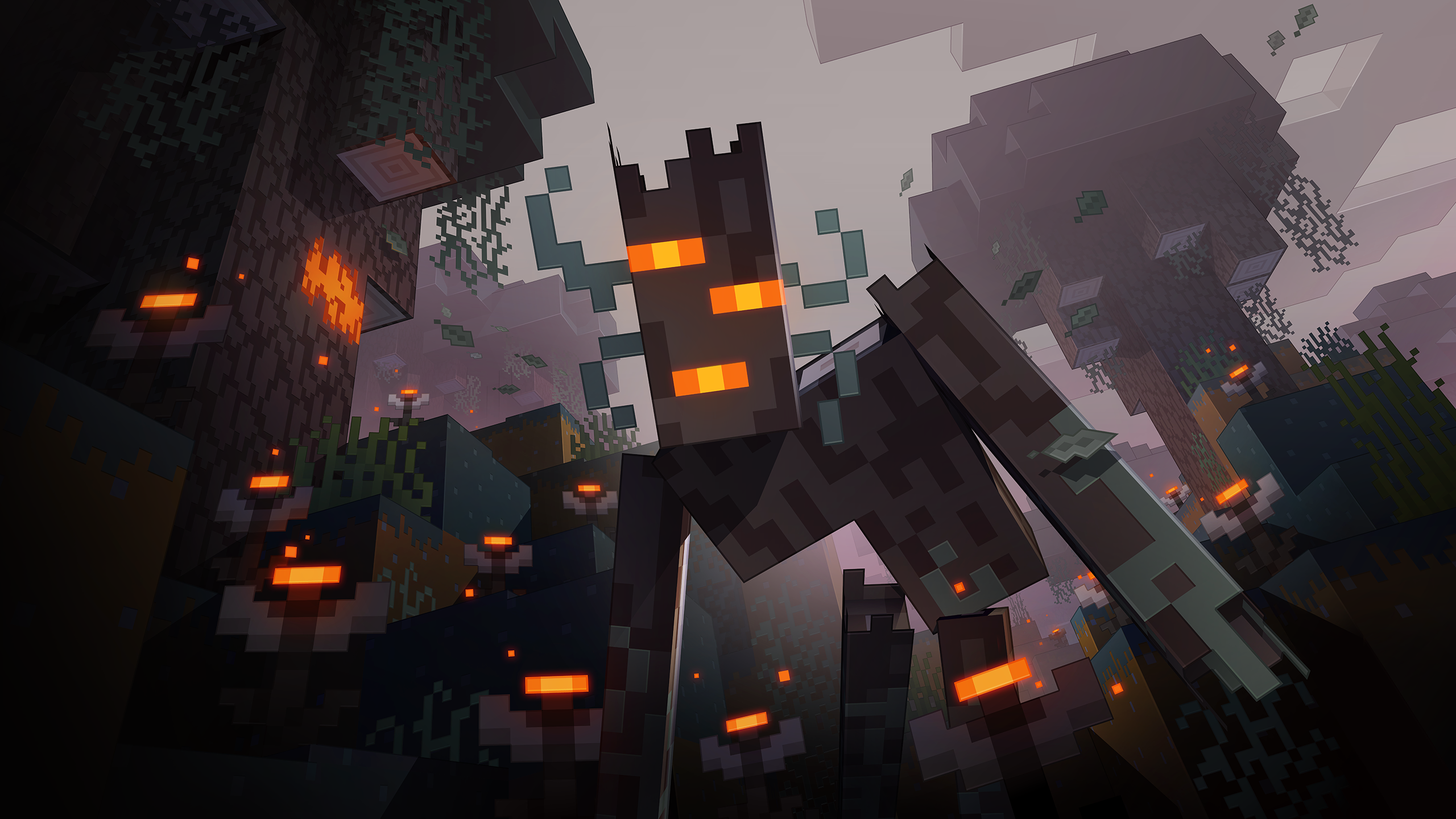 Minecraft The Garden Awakens background
